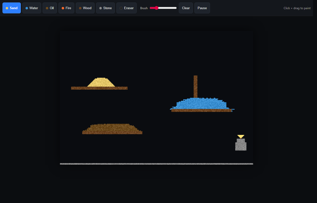 vanilla output screenshot